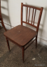 Dřevěná židle (Wooden seat) 